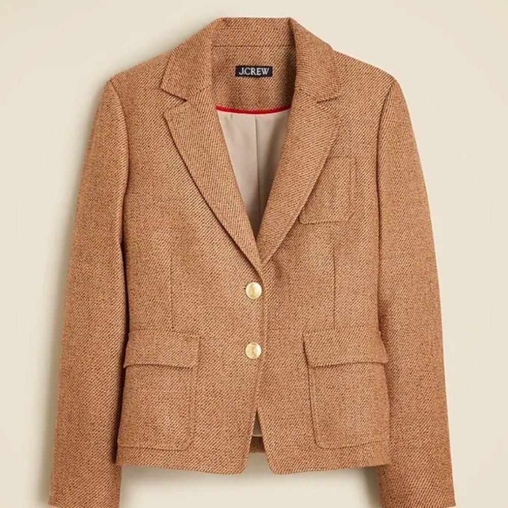 Jcrew Shrunken-fit blazer in wool bouclé, NWT, size 16